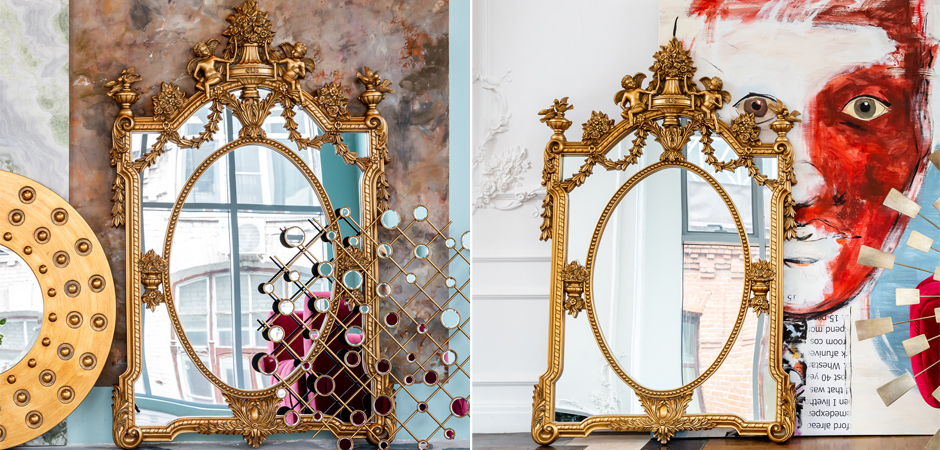 Зеркало Putti Mirror Зеркало Putti Mirror - Loft-Concept в Самаре