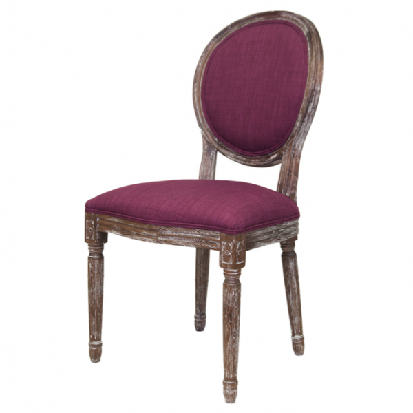 Стул French chairs Provence Violet Chair Фиолетовый Коричневый в Самаре | Loft Concept 