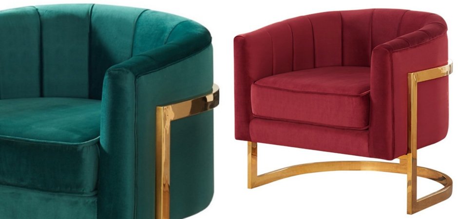 Кресло Accent Velvet chair Кресло Accent Velvet chair - Loft-Concept в Самаре