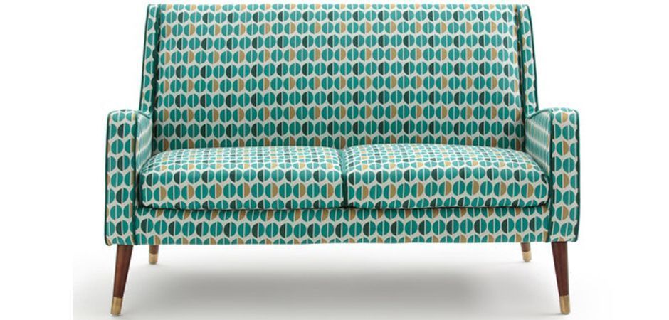 Диван Classic Furniture синий белый желтый Диван Classic Furniture синий белый желтый - Loft-Concept в Самаре