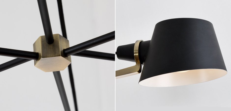 Люстра Brendan Ravenhill Long Pivot Chandelier Люстра Brendan Ravenhill Long Pivot Chandelier - Loft-Concept в Самаре