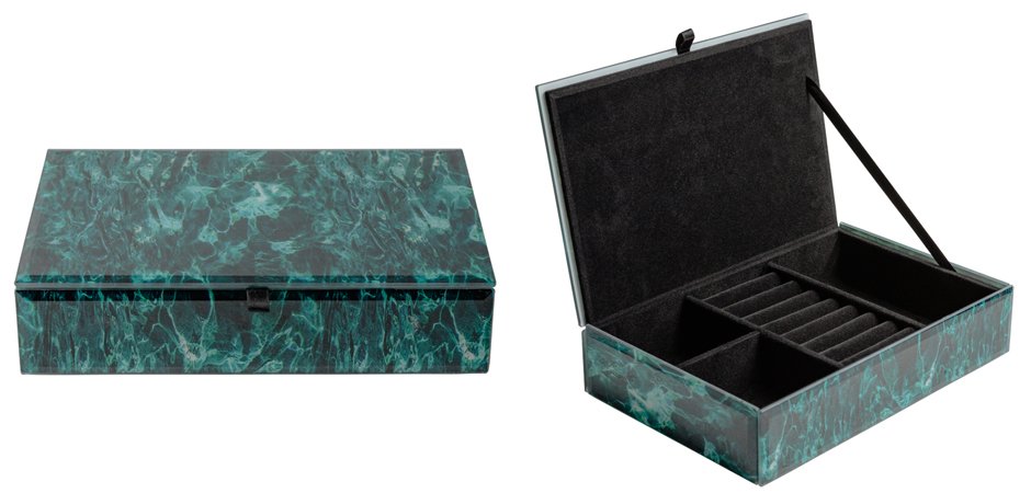 Шкатулка Turquoise Smoke Шкатулка Turquoise Smoke - Loft-Concept в Самаре