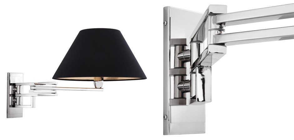 Бра Wall Lamp Lutetia Nickel - Loft-Concept в Самаре