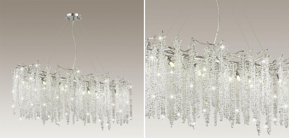 Люстра Fairy Tree Silver на 12 ламп Люстра Fairy Tree Silver на 12 ламп - Loft-Concept в Самаре
