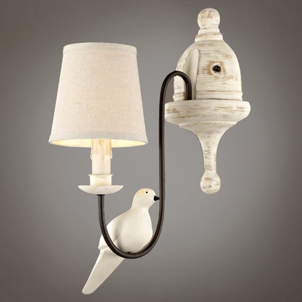 Бра Norman Bird Wall Lamp one ivory ( слоновая кость ) в Самаре | Loft Concept 