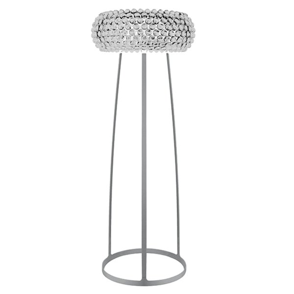 Торшер Foscarini Caboche Floor Lamp Белый Прозрачный в Самаре | Loft Concept 