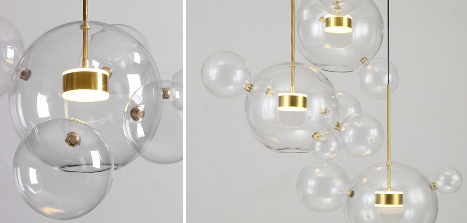 Люстра Bolle Circular Chandelier 14 BUBBLE Giopato & Coombes Люстра Bolle Circular Chandelier 14 BUBBLE Giopato & Coombes - Loft-Concept в Самаре