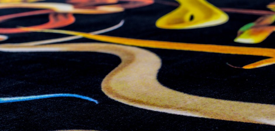 Ковер Seletti Rectangular Rug Snakes Ковер Seletti Rectangular Rug Snakes - Loft-Concept в Самаре