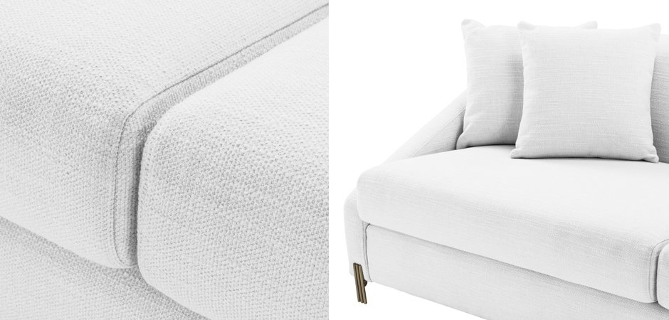 Диван Eichholtz Sofa Candice white Диван Eichholtz Sofa Candice white - Loft-Concept в Самаре
