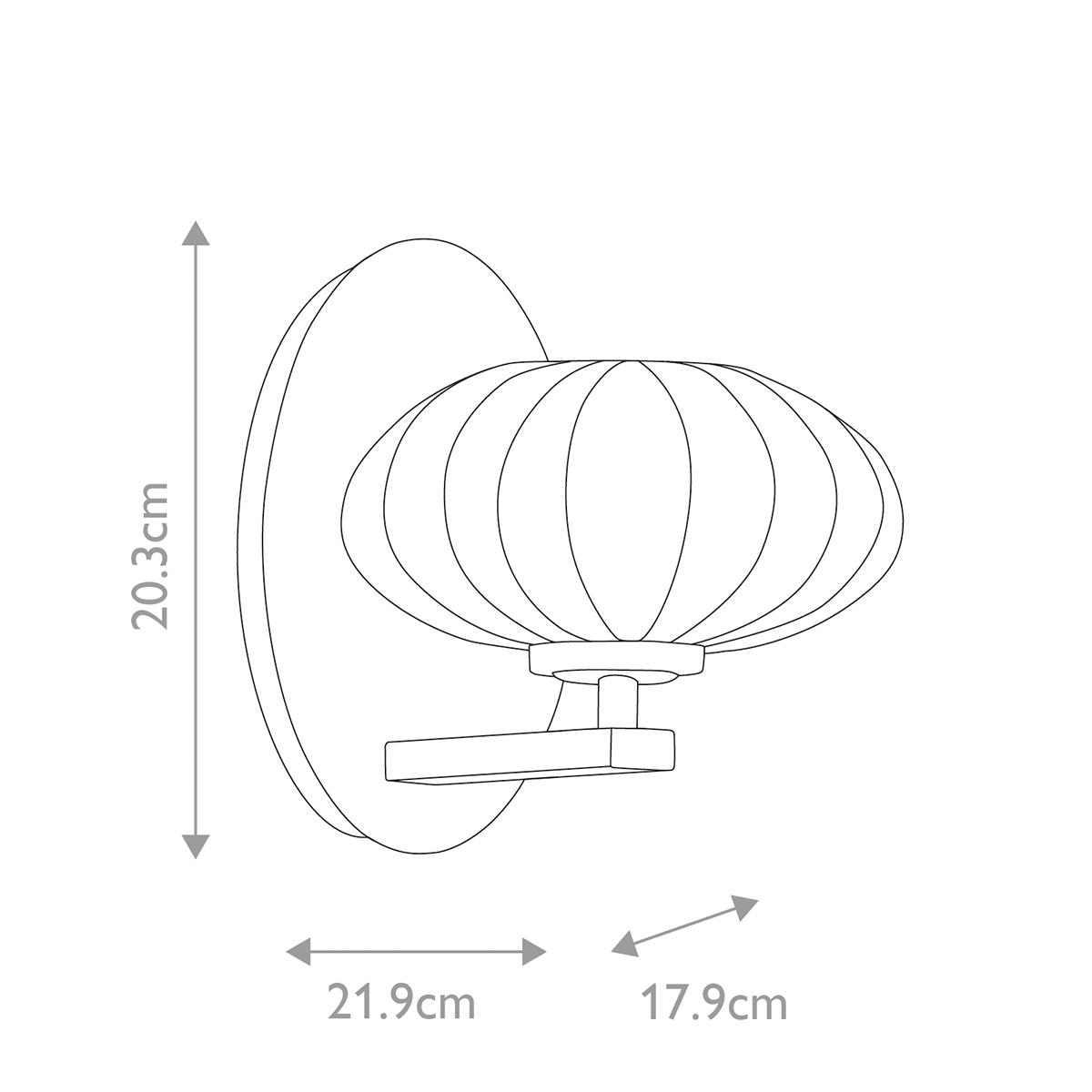  Бра с круглым плафон из матового белого стекла Kichler в Самаре