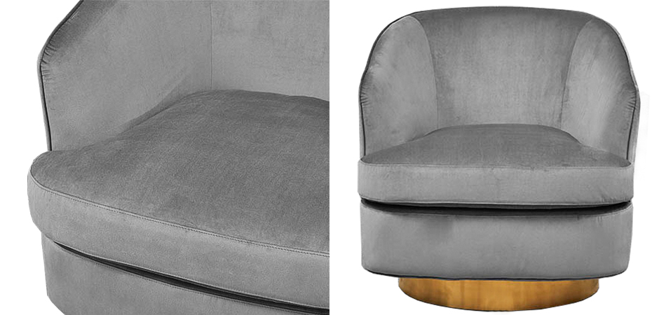 Кресло Stardust Armchair Grey Кресло Stardust Armchair Grey - Loft-Concept в Самаре