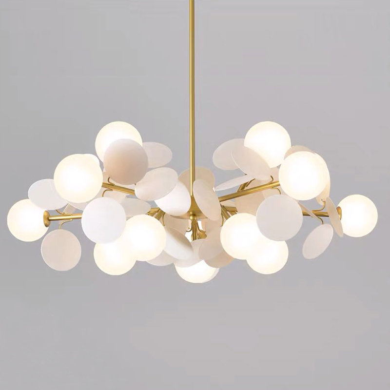 Люстра MATISSE Chandelier white Золотой Белый в Самаре | Loft Concept 