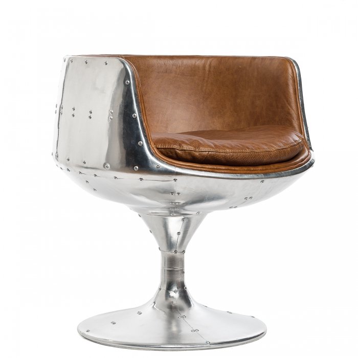 Кресло Aviator Cup Chair Коричневый в Самаре | Loft Concept 