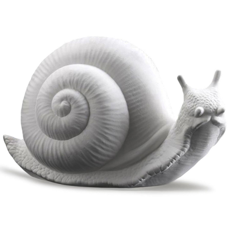 Статуэтка Abhika Snail Bisc. White Белый в Самаре | Loft Concept 