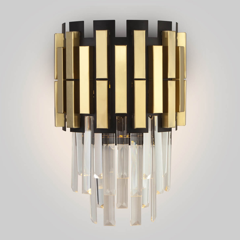 Бра Garsent Sconce Черный Золотой в Самаре | Loft Concept 