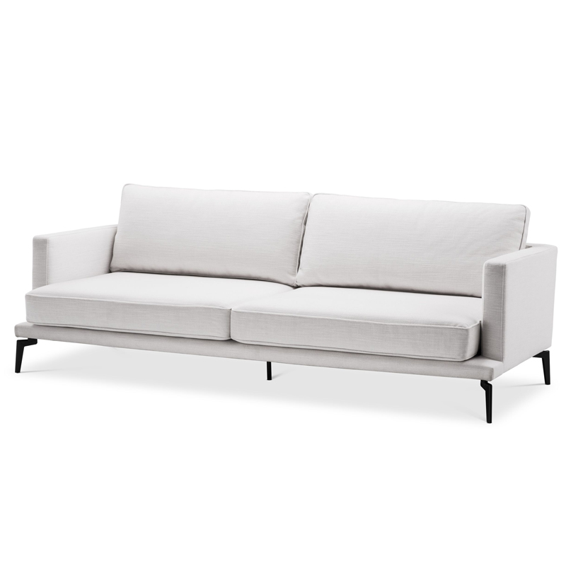 Диван Eichholtz Sofa Avenue 54 Белый Черный в Самаре | Loft Concept 