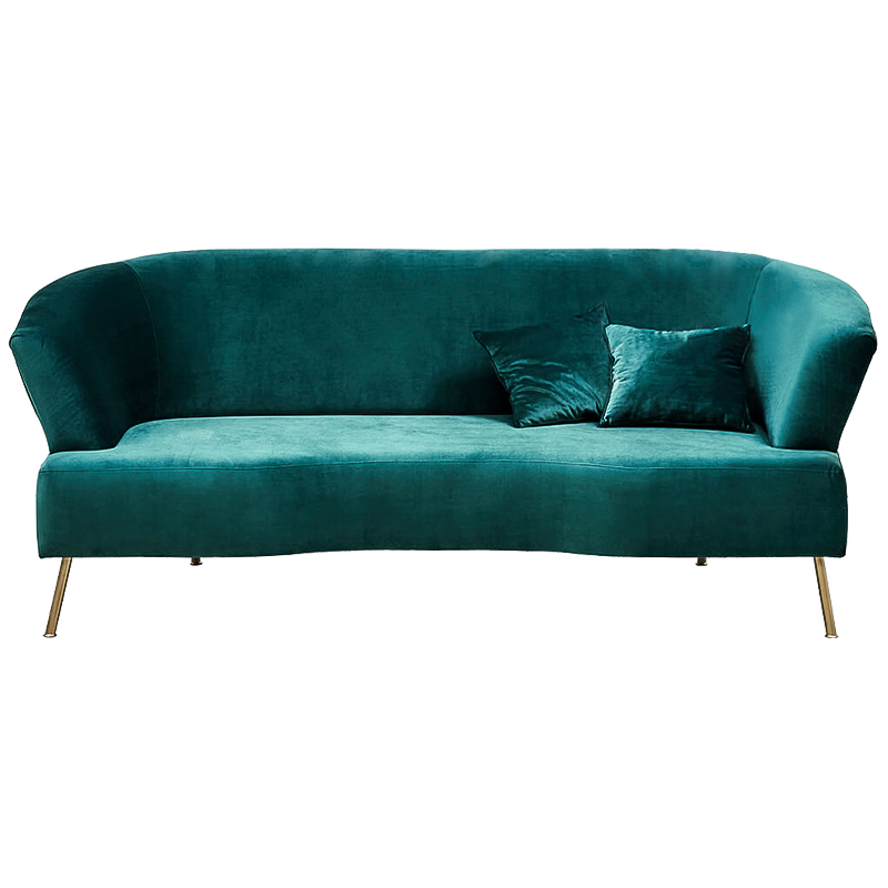 Диван Isis Sofa Turquoise Бирюзовый Золотой в Самаре | Loft Concept 