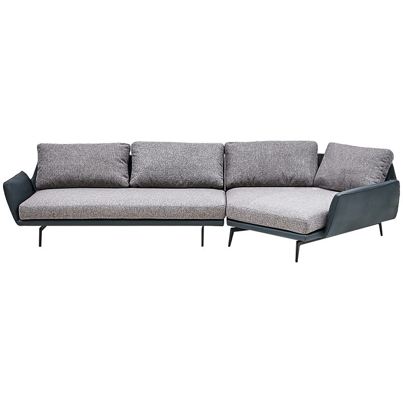 Диван Cairn Sofa Серый Черный Серый шифер в Самаре | Loft Concept 