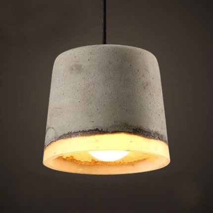 Подвесной светильник Art Concrete Pendant №10 Серый в Самаре | Loft Concept 