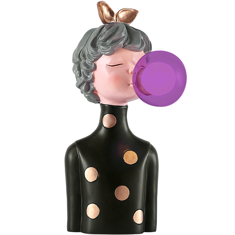 Настольная лампа Bubble Gum Table Lamp purple Мульти в Самаре | Loft Concept 