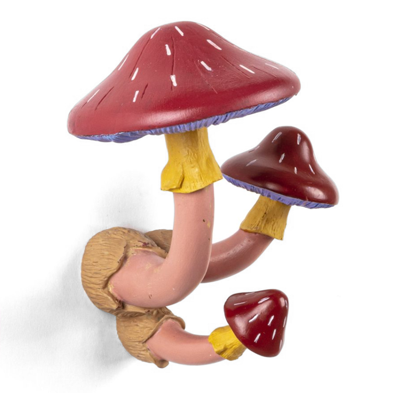 Аксессуар Seletti Hangers Mushroom Coloured Красный в Самаре | Loft Concept 