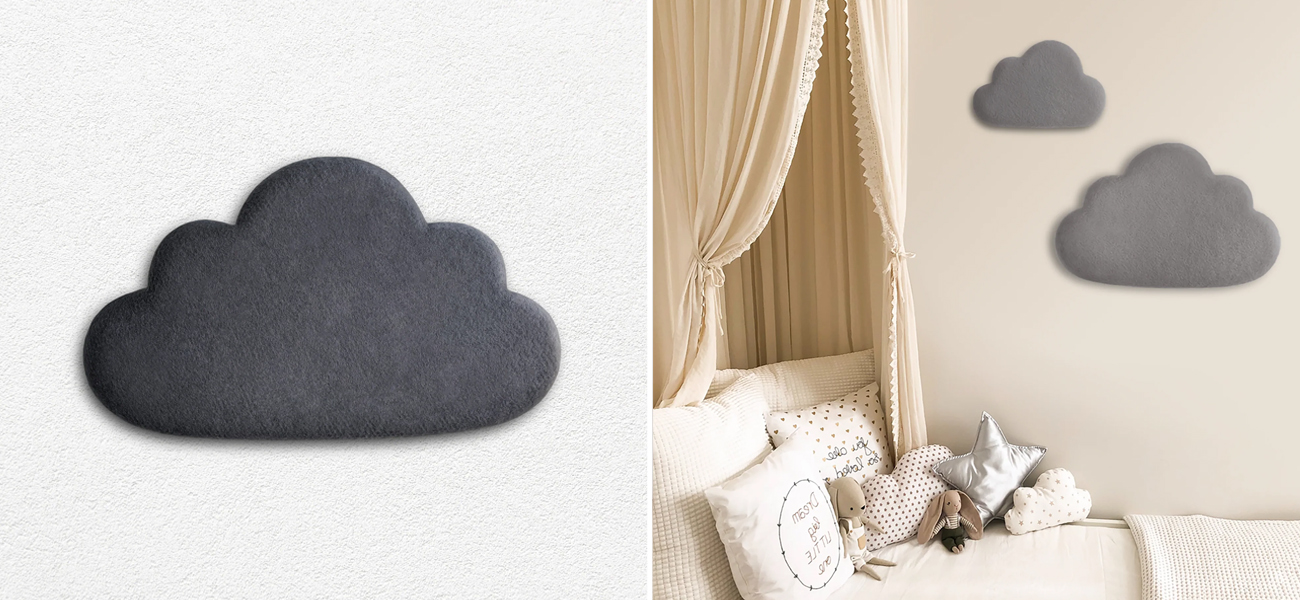 Акустические панели на стену KATSU Набор "Облака" - фото №3