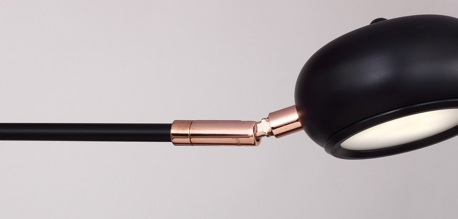 Люстра Curved Stix Chandelier 6 Black - Loft-Concept в Самаре