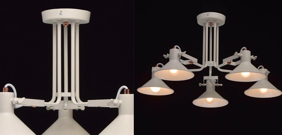 Потолочный светильник Rotating Light White Потолочный светильник Rotating Light White - Loft-Concept в Самаре