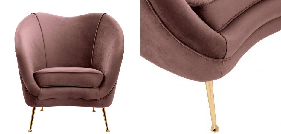 Кресло Eichholtz Chair Cambiano Rose Кресло Eichholtz Chair Cambiano Rose - Loft-Concept в Самаре