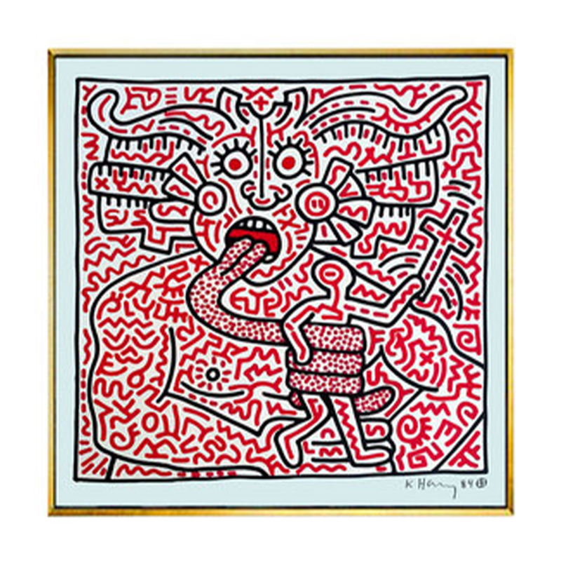 Постер Keith Haring 15 Мульти в Самаре | Loft Concept 