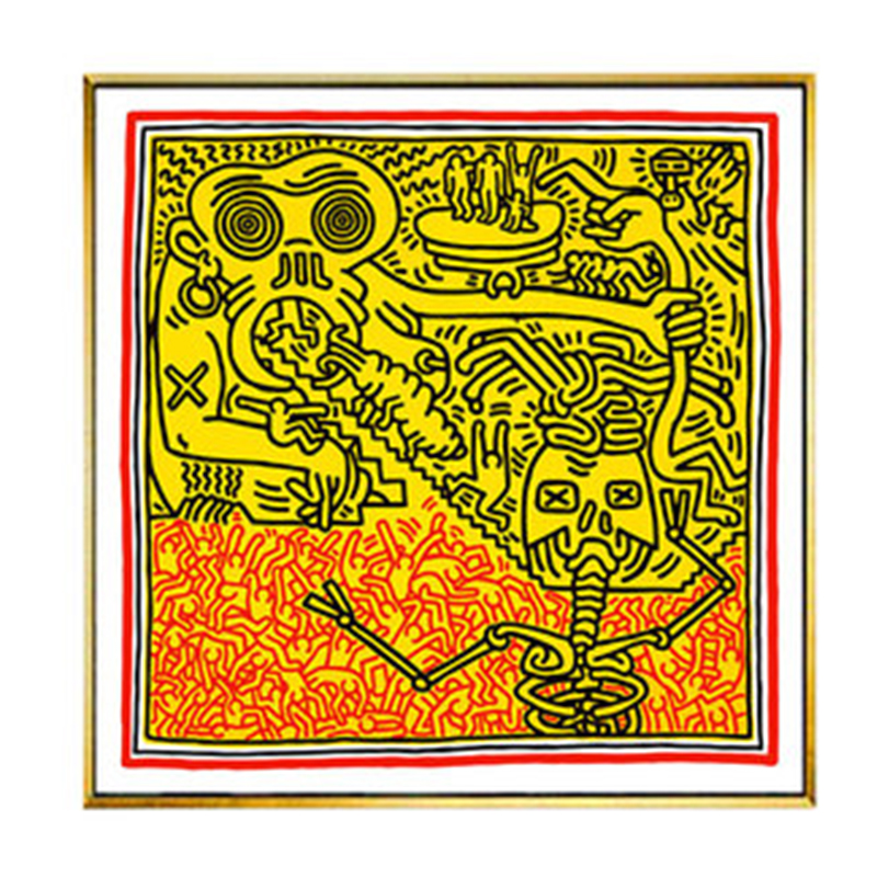 Постер Keith Haring 13 Мульти в Самаре | Loft Concept 