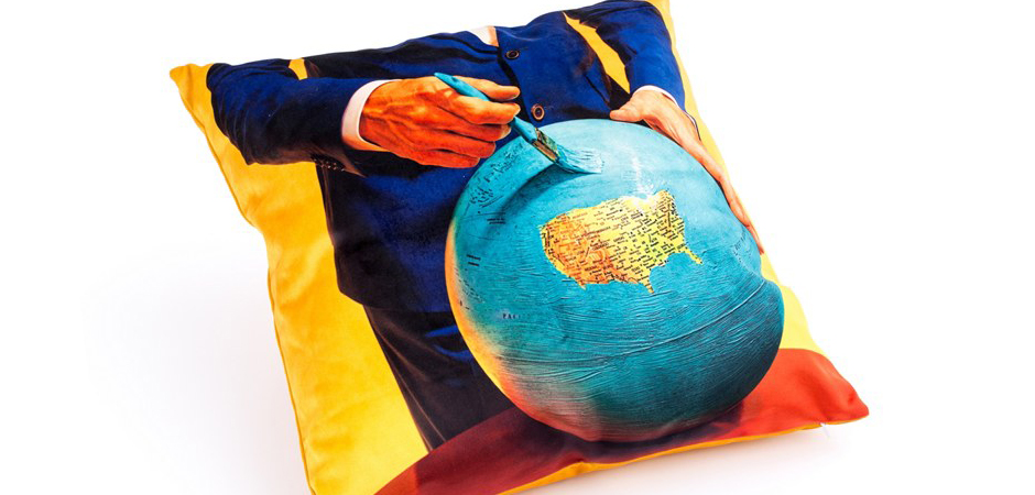 Подушка Seletti Cushion Globe Design Toiletpaper Подушка Seletti Cushion Globe Design Toiletpaper - Loft-Concept в Самаре