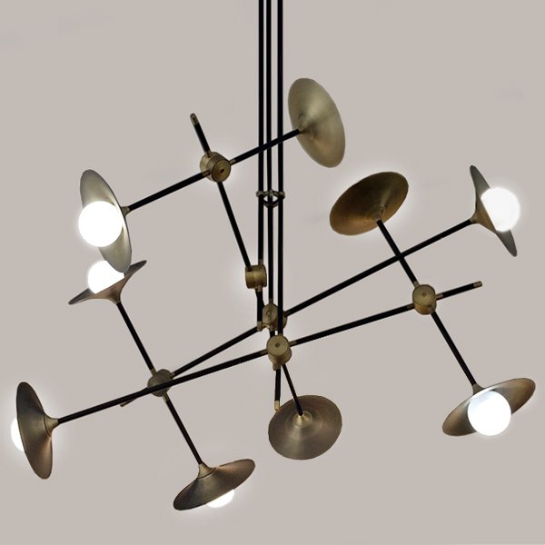 Люстра Disc Turbaya SS-9 Chandelier  в Самаре | Loft Concept 