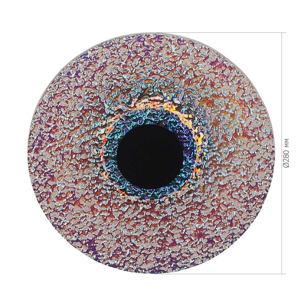 Подвесной светильник из фактурного двойного стекла Heterochromia в Самаре