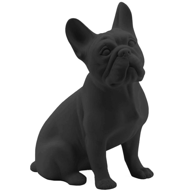 Статуэтка Abhika French Bulldog Black Matt Черный в Самаре | Loft Concept 