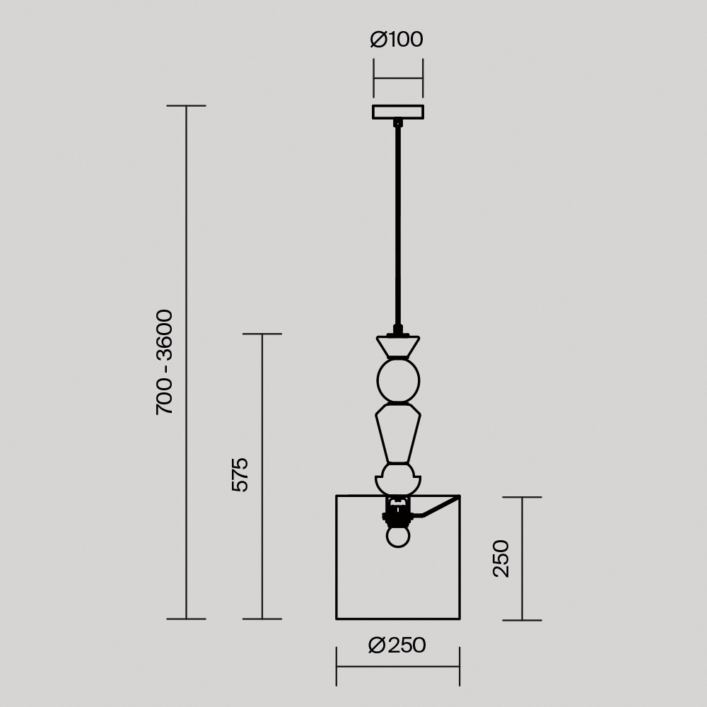 Подвесной светильник Comforty Е27*1 в Самаре