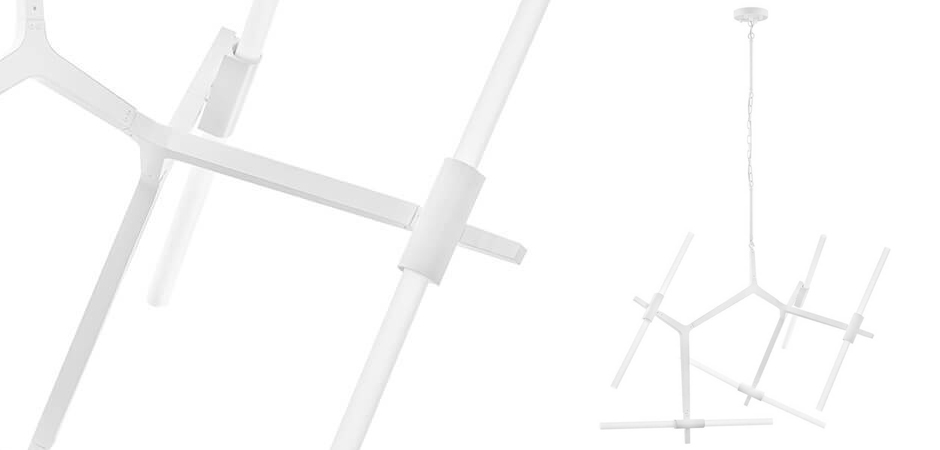 Люстра Агнес Chandelier White 10 Люстра Агнес Chandelier White 10 - Loft-Concept в Самаре
