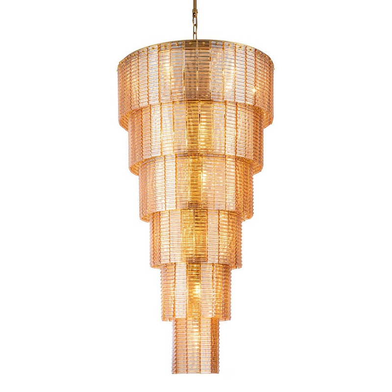 Люстра Branwen Amber Chandelier 71 Золотой Янтарный в Самаре | Loft Concept 