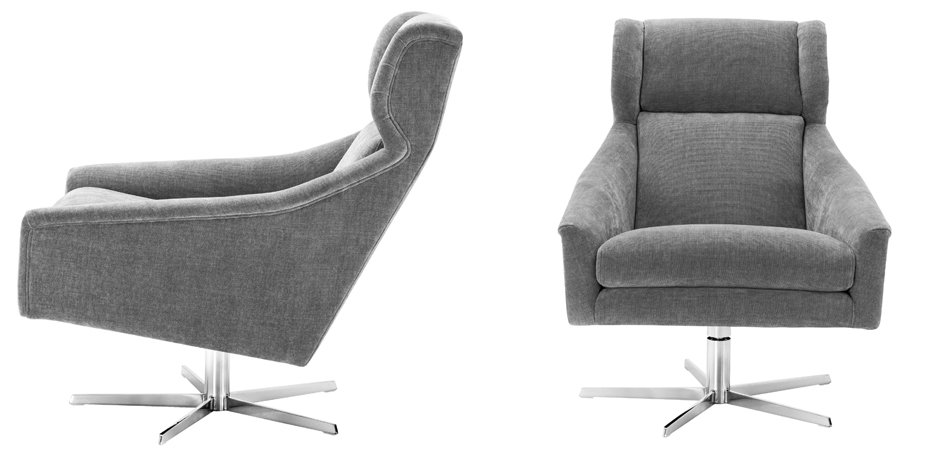 Кресло Eichholtz Swivel Chair Nara Кресло Eichholtz Swivel Chair Nara - Loft-Concept в Самаре