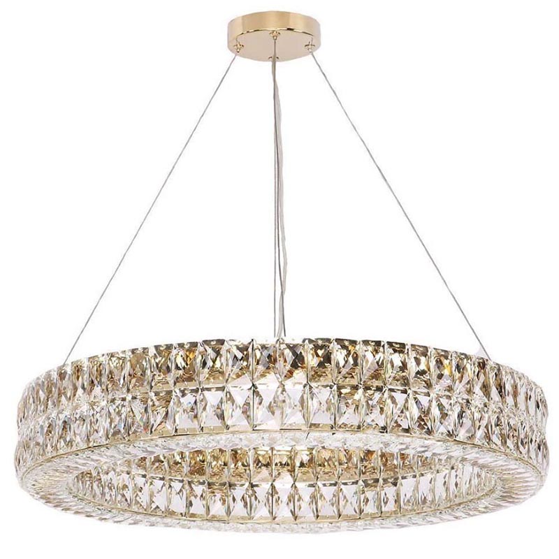 Люстра Crystal Regena Gold Chandelier 10 Золотой Прозрачный (Transparent) в Самаре | Loft Concept 