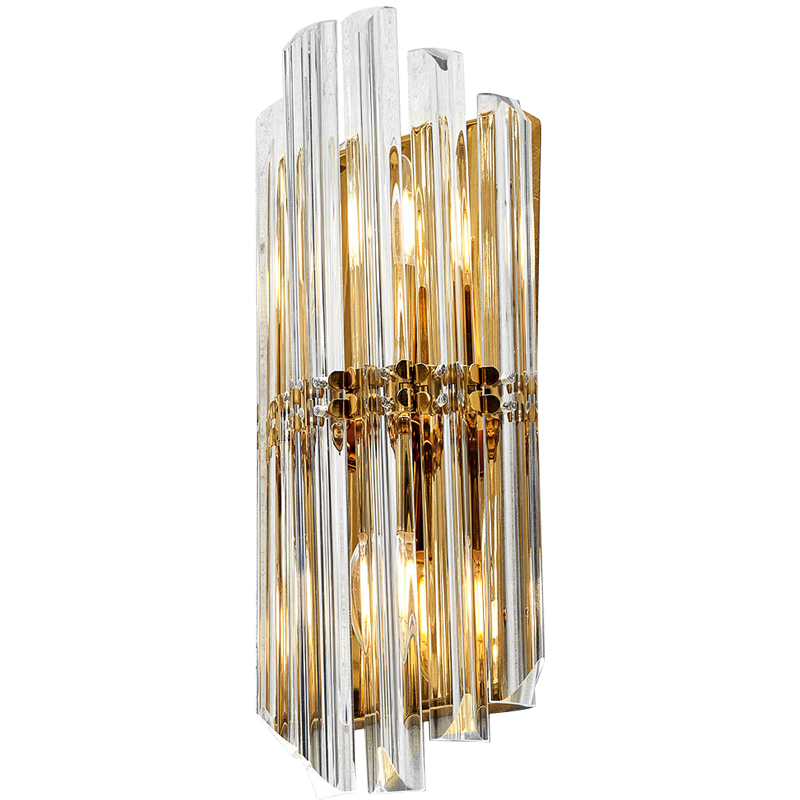 Бра Luxxu Glass Sconce Золотой Прозрачное Стекло в Самаре | Loft Concept 