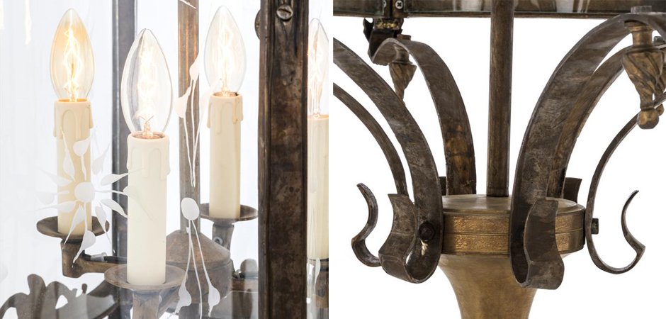 Люстра Eichholtz Lantern Place Des Vosges Люстра Eichholtz Lantern Place Des Vosges - Loft-Concept в Самаре