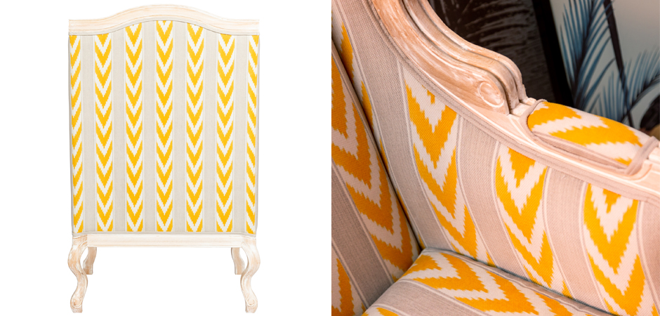 Кресло Ikat Pattern с желтым узором Кресло Ikat Pattern с желтым узором - Loft-Concept в Самаре