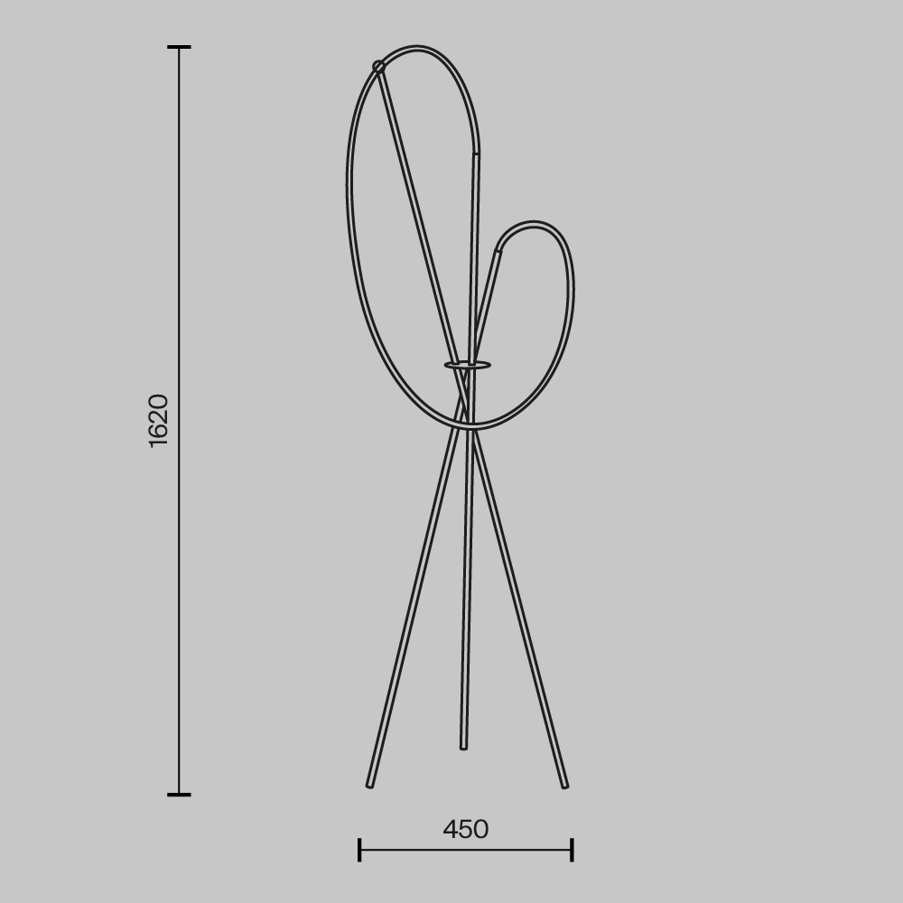 Напольный светильник Crochet 3000К 36Вт в Самаре