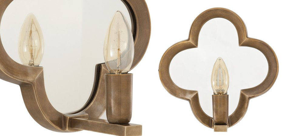 Бра Eichholtz Wall Lamp West Lake Brass - Loft-Concept в Самаре