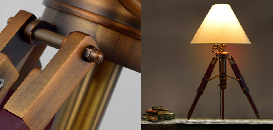 Настольная лампа Table Standing Lamp Red Настольная лампа Table Standing Lamp Red - Loft-Concept в Самаре