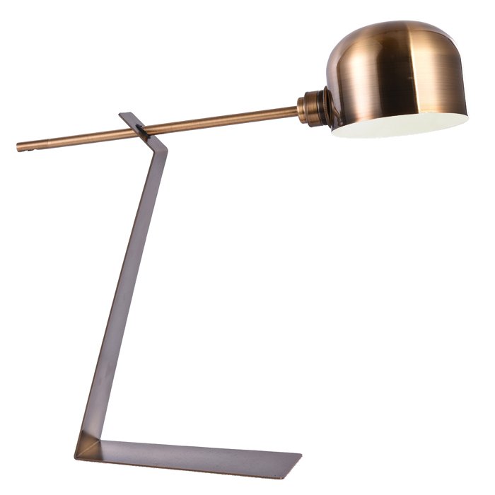 Рабочая лампа Brass Loft Table Lamp II Латунь в Самаре | Loft Concept 