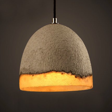 Подвесной светильник Art Concrete Pendant №9 Серый в Самаре | Loft Concept 