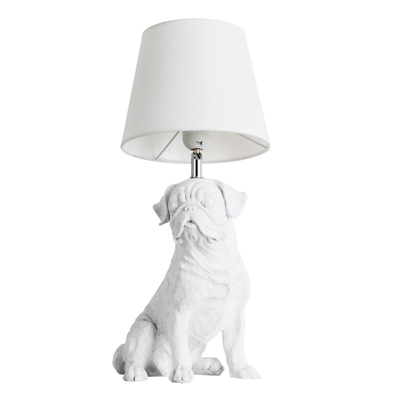 Настольная лампа White Bulldog Table Lamp Белый в Самаре | Loft Concept 