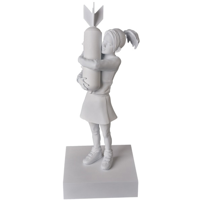 Статуэтка Banksy Bomb Hugger Sculpture White Белый в Самаре | Loft Concept 